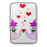 Saint-Valentin chanceuse MacBook 11" d'auriculaire Poches Macbook