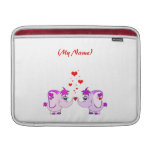 Saint-Valentin chanceuse MacBook 13" d'auriculaire housses ipad