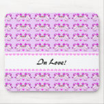 Saint-Valentin chanceuse Mousepad d'auriculaire tapis de souris
