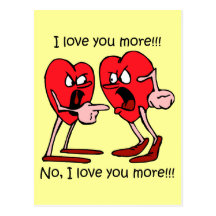 Saint-Valentin drôle Carte Postale