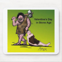 Saint-Valentin drôle comique Tapis De Souris