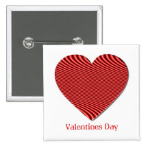 Saint-Valentin Keychain Badge Avec Épingle