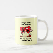 Saint-Valentin mignonne et drôle Mugs À Café