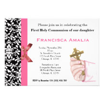 Sainte communion invitation personnalisée