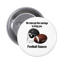 Saison de football badges avec agrafe