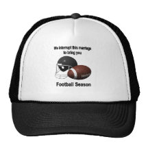 Saison de football casquettes