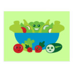 Salade mignonne cartes postales