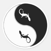 Salamandre de Yin Yang Adhésif