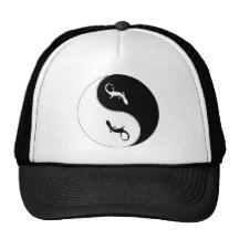 Salamandre de Yin Yang Casquettes De Camionneur