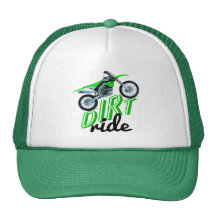 Saleté emballant le vélo casquettes de camionneur