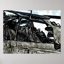Salle des marchés d'Apache Affiche