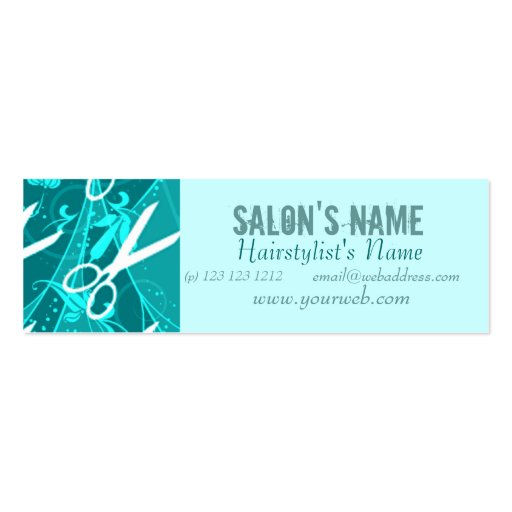 Salon Beleza Cartes De Visite Personnelles