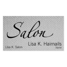 Salon Carte De Visite