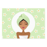 Salon de beauté ou carte de visite de spa avec le 