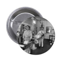 Salon de coiffure badge