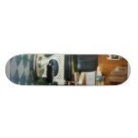 Salon de coiffure faisant le coin skateboards cutomisables