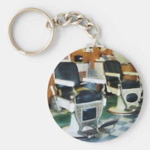 Salon de coiffure faisant le coin porte-clefs