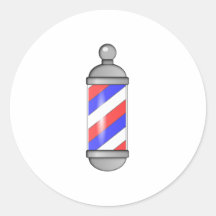 Salon de coiffure Polonais Adhésif
