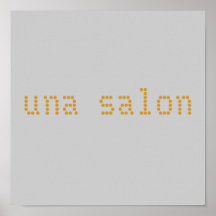 salon d'una poster