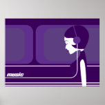 salon pourpre de musique affiche