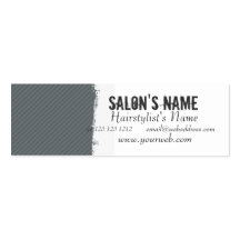 Salon propre de Sleek N Modèle De Carte De Visite