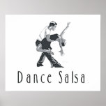 Salsa SUPÉRIEUR de danse Affiche