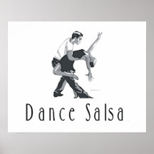 Salsa SUPÉRIEUR de danse Affiche