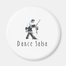 Salsa SUPÉRIEUR de danse Aimants