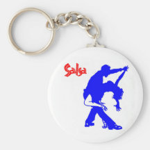 SalsaBlueKeyChain Porte-clés