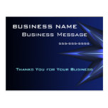 Salut carte postale technique d'affaires