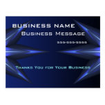 Salut carte postale technique d'affaires