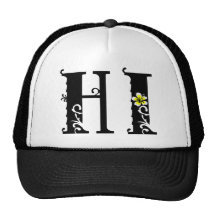 SALUT icône de ketmie d'Hawaï Casquettes