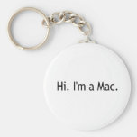 Salut je suis Mac d'A Porte-clefs