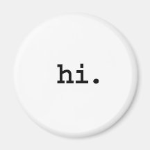 salut magnets pour réfrigérateur