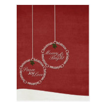 salutation de Noël Cartes Postales