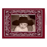 Salutation de photo de Bandana Carte De Vœux