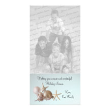 Salutation de vacances de coquillage photocartes
