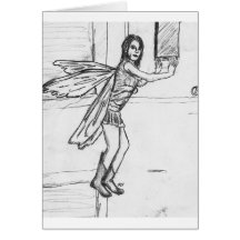 salutation fouineuse de faery cartes