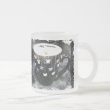 SALUTATION HEUREUSE DE TASSE DE HALLOWEEN