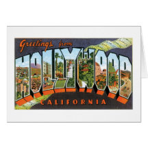 Salutations de Hollywood ! Cartes