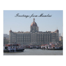 salutations de Mumbai Carte Postale