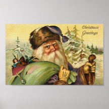 Salutations de Noël/affiche Noël de père