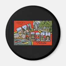 Salutations de Palm Beach la Floride Aimants