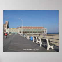 Salutations de parc d'Asbury Posters