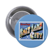 Salutations de Salt Lake City Utah Pin's Avec Agrafe