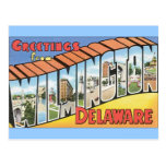 Salutations de Wilmington Delaware Carte Postale
