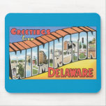Salutations de Wilmington Delaware Tapis De Souris
