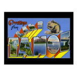 Salutations du lac Tahoe Carte Postale