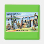 Salutations du Minnesota ! Magnets