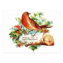 Salutations gaies de Noël Cartes Postales